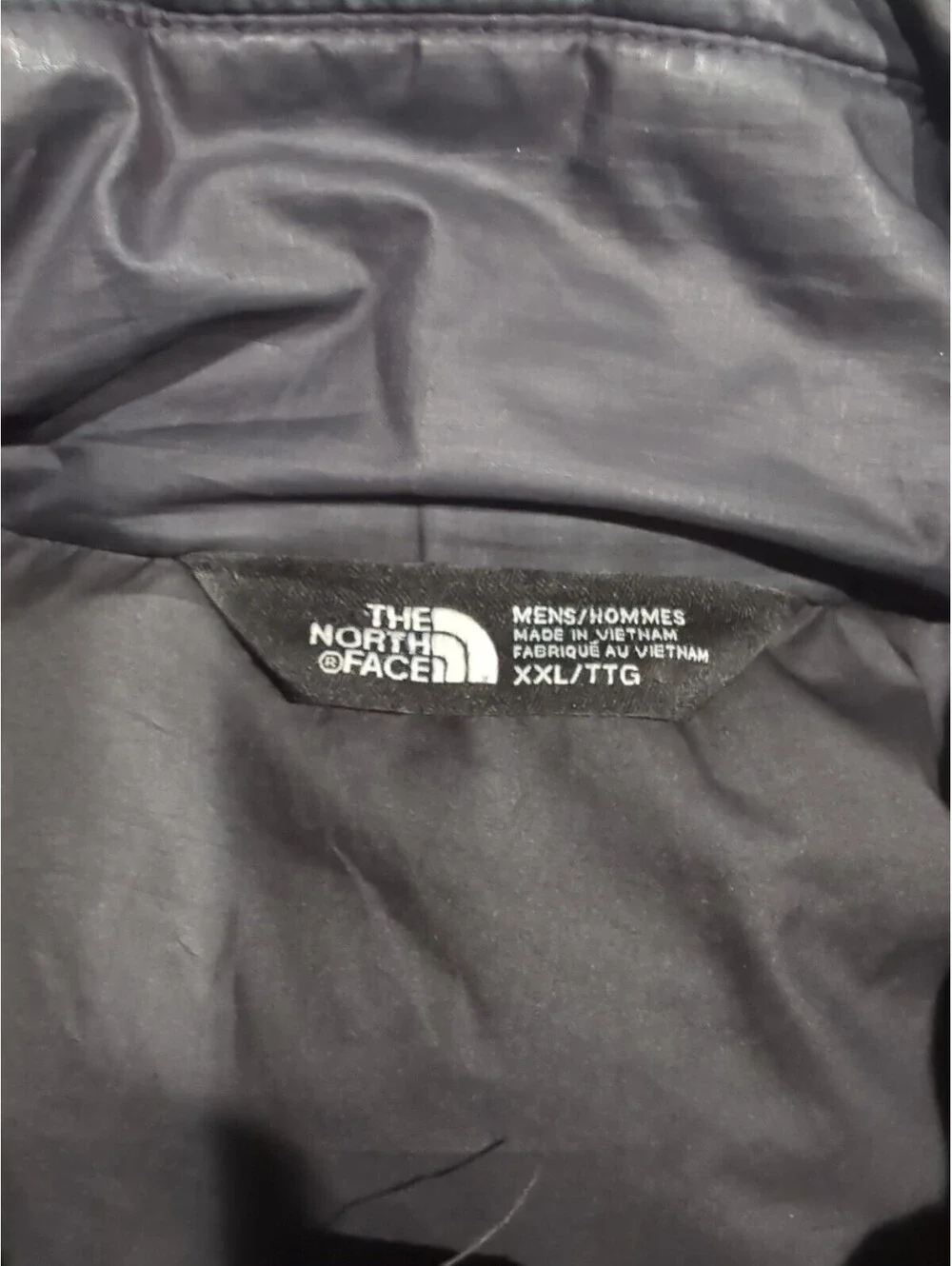 The North Face Down Aconcagua Puffer Vest Jacket Winter Mens XXL 2XL Black Gilet